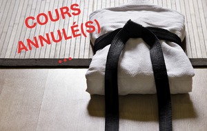 📢ANNULATION COURS🥋